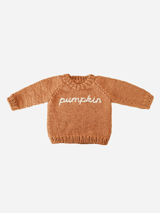 Pumpkin Pullover Sweater Fall Baby Kid Apparel Thanksgiving
