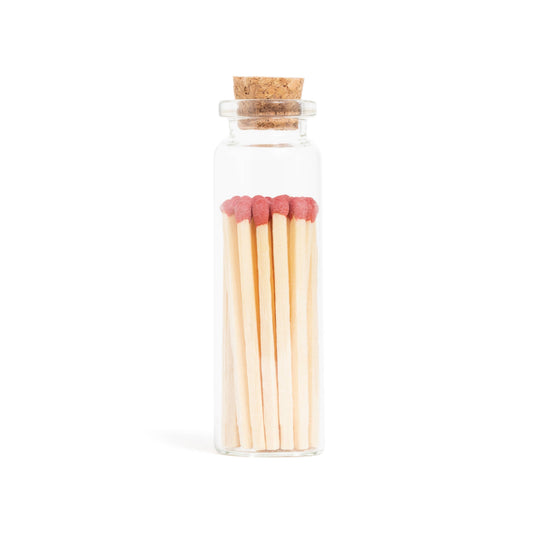 Garnet Matches in Small Corked Vial