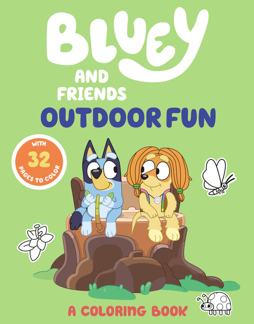 Bluey and Friends: Outdoor Fun: A Coloring Book - Ingram