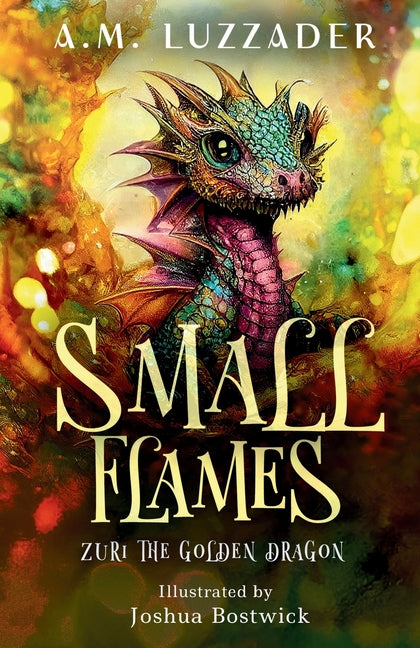 Small Flames Zuri the Golden Dragon - Ingram