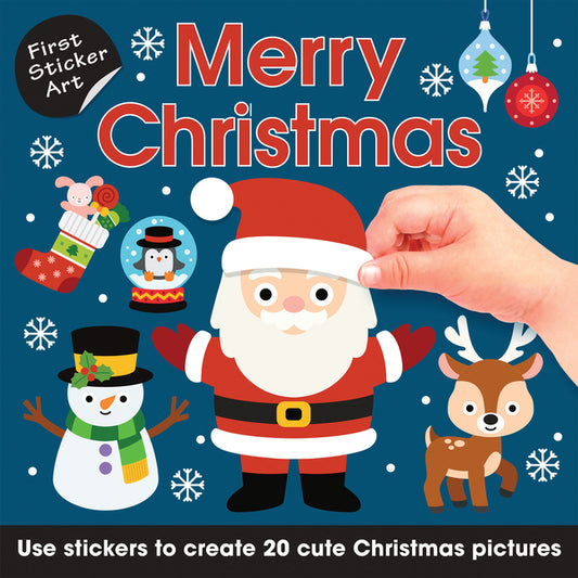 First Sticker Art: Merry Christmas - Ingram