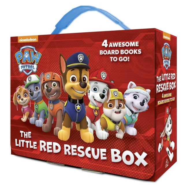 Little Red Rescue Box (Paw Patrol): 4 Board Books - Ingram