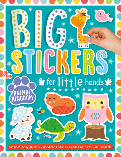 Big Stickers for Little Hands Animal Kingdom - Ingram