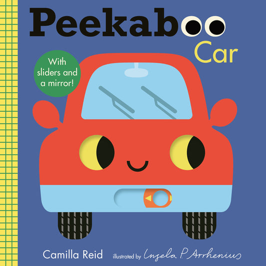 Peekaboo: Car: (An Interactive Board Book for Babies & Toddlers with Mirror & Sliders to Push, Pull, or Turn. Cute Artwork Includes a Truck, Bus, Tool - Ingram