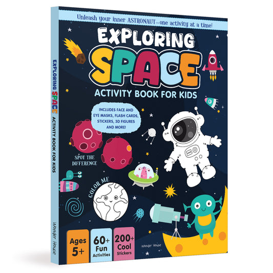 Exploring Space Activity Book for Kids