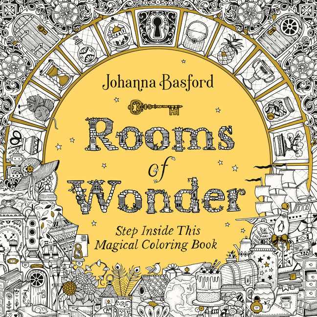 Rooms of Wonder: Step Inside This Magical Coloring Book - Ingram