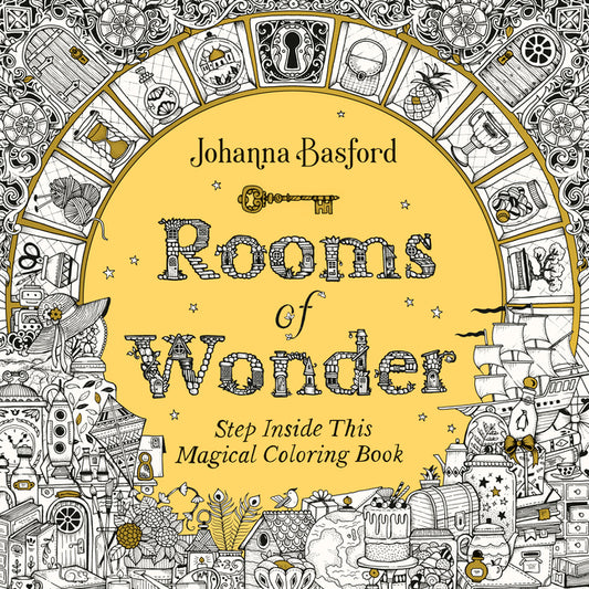 Rooms of Wonder: Step Inside This Magical Coloring Book - Ingram