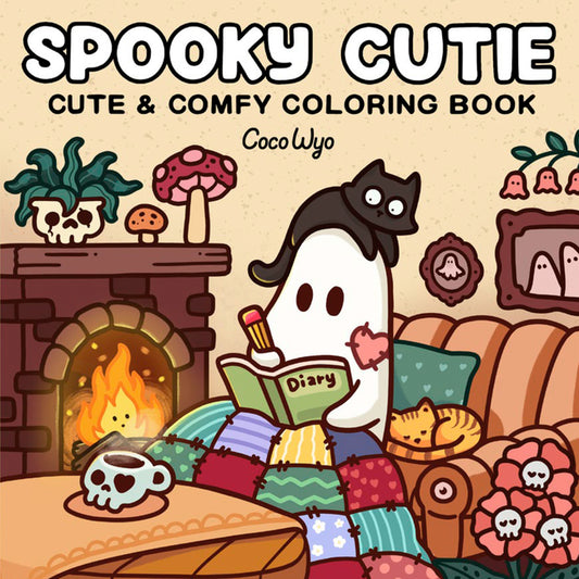 Spooky Cutie: Coloring Book for Adults and Kids - Ingram