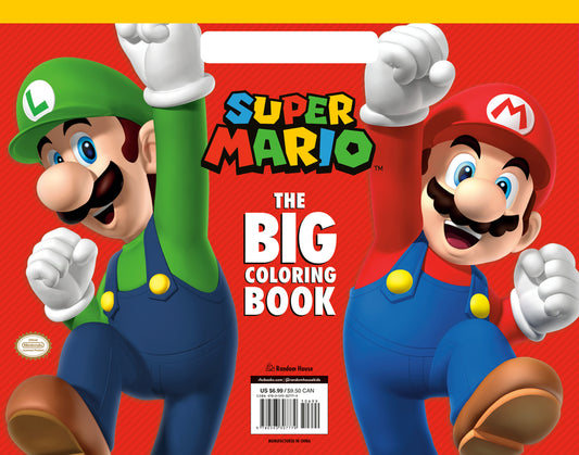 Super Mario: The Big Coloring Book (Nintendo(r)) - Ingram