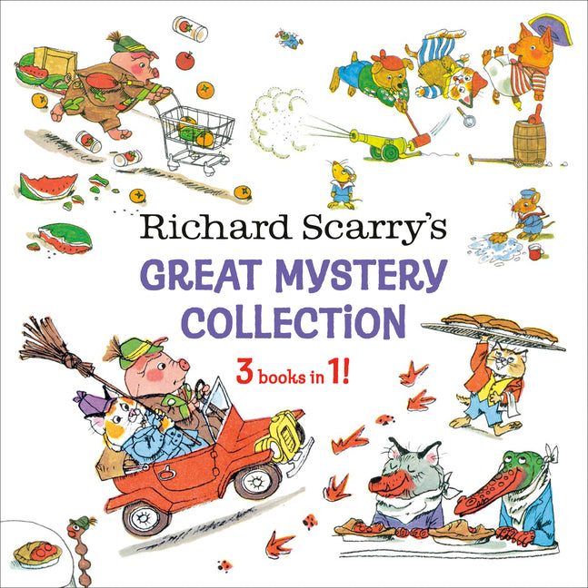 Richard Scarry's Great Mystery Collection: 3-Books-In-1! - Ingram