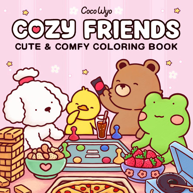Cozy Friends: Coloring Book for Adults and Kids - Ingram