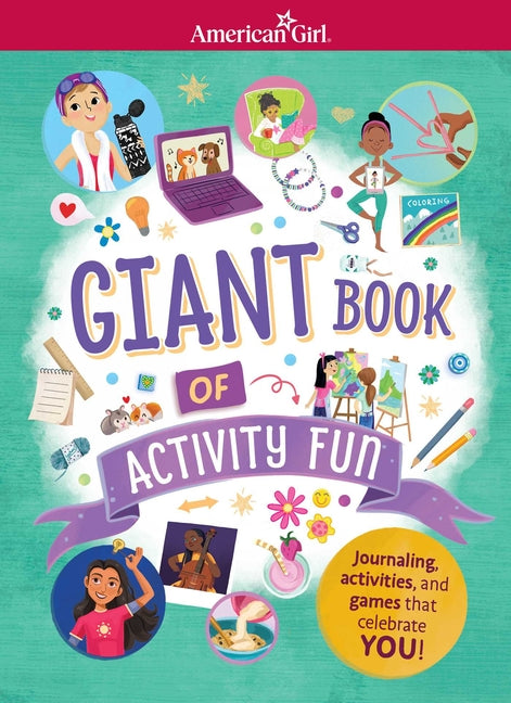 American Girl: Giant Book of Activity Fun: Brain Busters, Quizzes, Creative Activities, and More! - Ingram