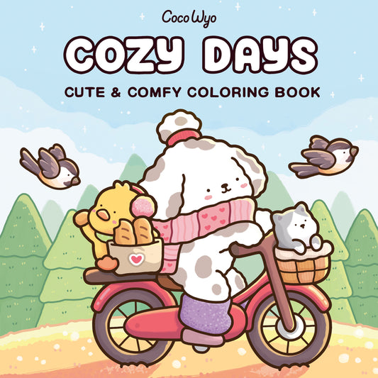 Cozy Days: Coloring Book for Adults and Kids - Ingram