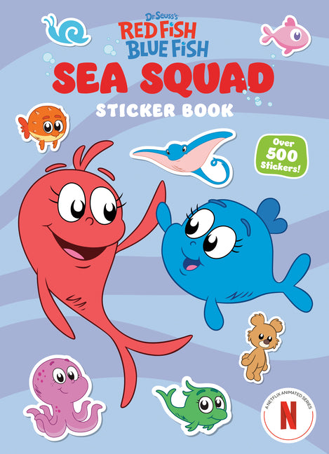 Sea Squad Sticker Book (Dr. Seuss's Red Fish Blue Fish): A Sticker and Activity Book for Kids - Ingram