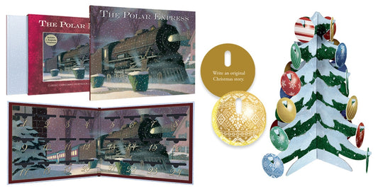 Polar Express: Christmas Countdown Deluxe Gift Set [With Decorative Press-Out Ornaments and Christmas Countdown Calendar] - Ingram