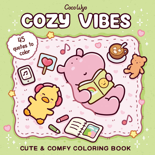 Cozy Vibes: Coloring Book for Adults and Kids - Ingram