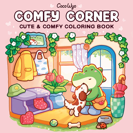 Comfy Corner: Coloring Book for Adults and Kids - Ingram