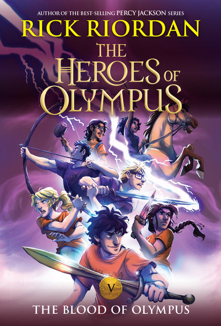 Heroes of Olympus, The, Book Five: Blood of Olympus, The-(New Cover) - Ingram