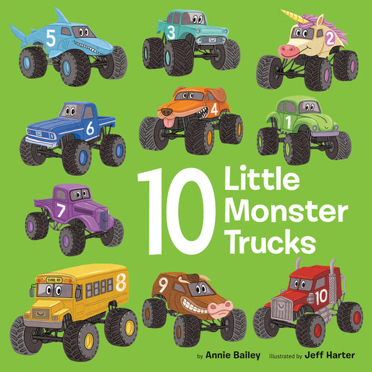 10 Little Monster Trucks - Ingram