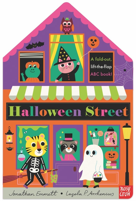 Halloween Street: A Fold-Out, Lift-The-Flap ABC Book! - Ingram