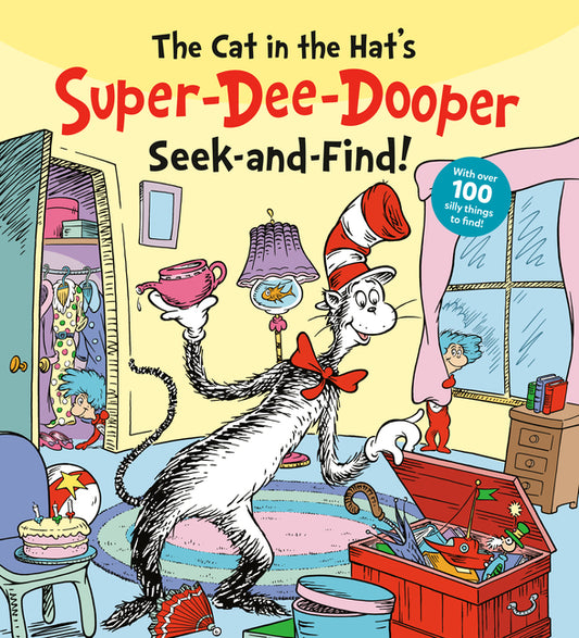 Cat in the Hat's Super-Dee-Dooper Seek and Find!: With Over 100 Silly Things to Find - Ingram