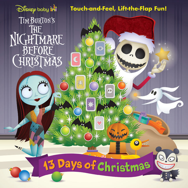 Disney Baby: 13 Days of Christmas: Touch-And-Feel, Lift-The-Flap Fun! - Ingram